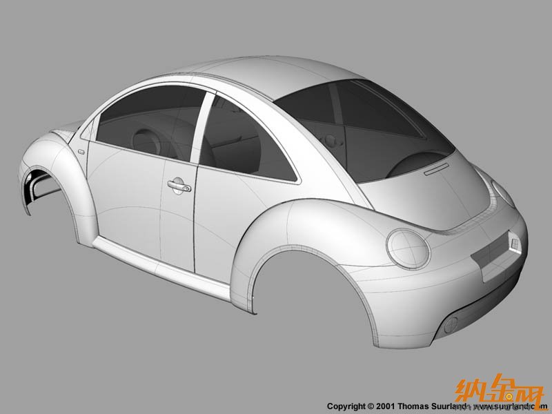 3D新甲殼蟲汽車17