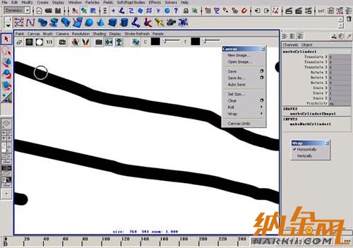 paint effect結(jié)合maya粒子制作動(dòng)畫 飛特網(wǎng) maya入門教程