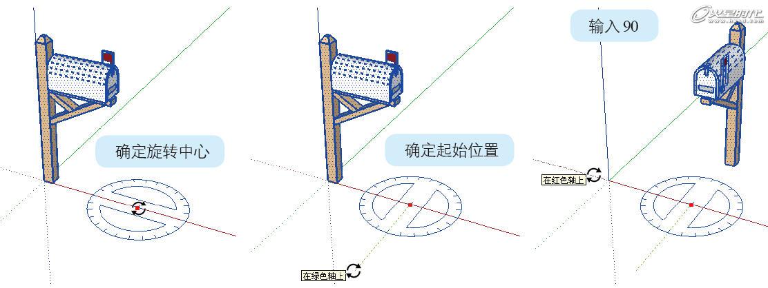 圖29 改變旋轉中心的位置