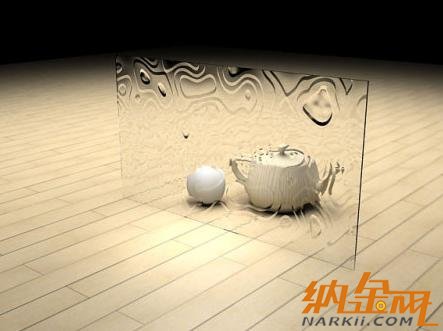 3dsmax玻璃材質(zhì)制作 最終效果