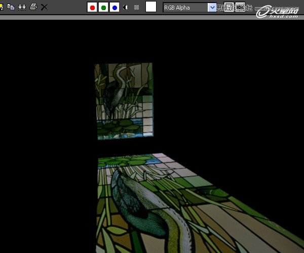 3ds Max打造彩色玻璃效果圖教程,PS教程,思緣教程網
