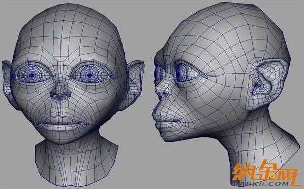 <指環(huán)王咕嚕> Maya制作實(shí)例教程 - 3D動(dòng)畫(huà)教程 -  86_31cf66a7.jpg