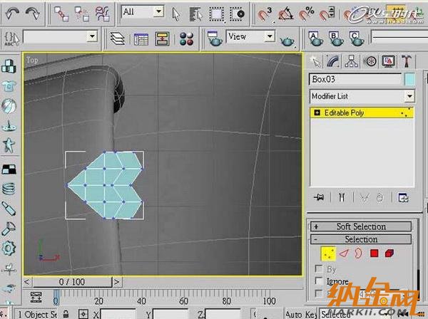 3dsmax高跟鞋建模教程 飛特網(wǎng) 3dsmax建模教程