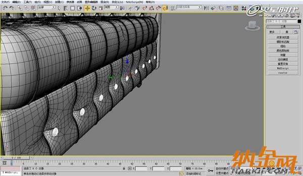 3dsmax歐式沙發(fā)建模教程 飛特網 3dsmax建模教程