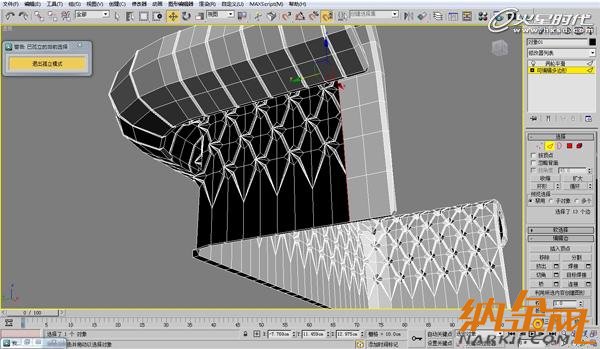 3dsmax歐式沙發(fā)建模教程 飛特網 3dsmax建模教程