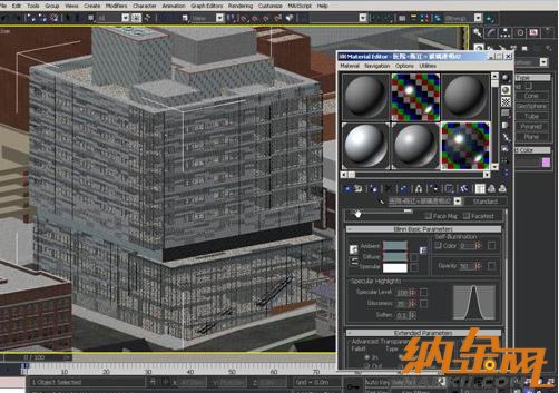 3DSMAX制作室外黃昏場景 飛特網 3DSMAX室外教程