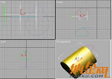 3DMAX制作海螺工藝品教程 4