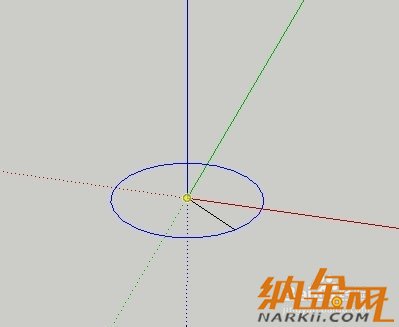 sketchup建模教程：sketchup草圖大師畫一個內(nèi)空圓柱