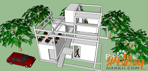 sketchup入門教程：SketchUp怎樣導(dǎo)出平面、立面和剖面？