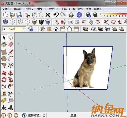 sketchup入門教程：SketchUp怎樣讓圖片（或其他）總是面向鏡頭