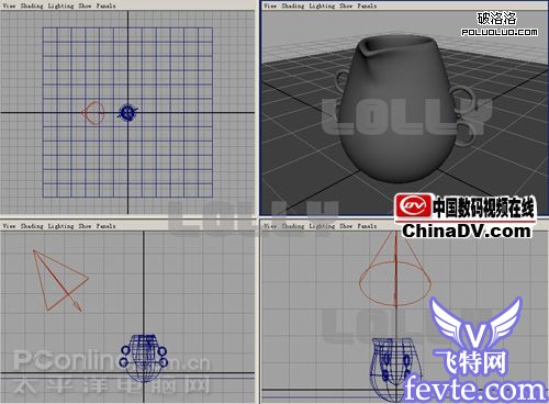 maya入門(mén)之制作陶罐