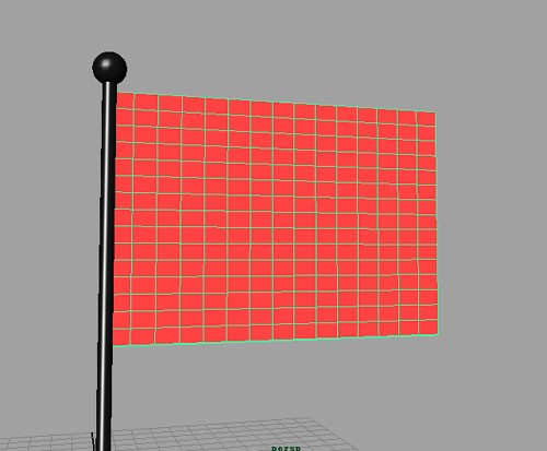 maya建模教程：隨機(jī)飄動(dòng)的旗幟