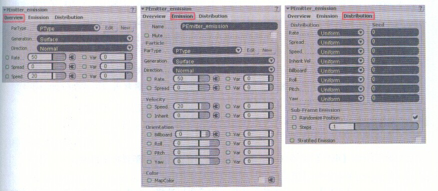 Softimage xs中Partical粒子系統(tǒng)知識(shí)概念介紹