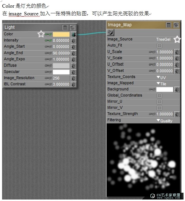 04.poser2014進(jìn)階教程之制作陽光斑駁的效果