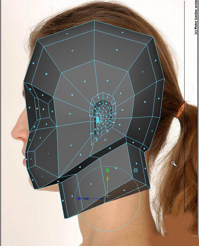 利用MAYA完成角色頭部建模  納金網(wǎng)