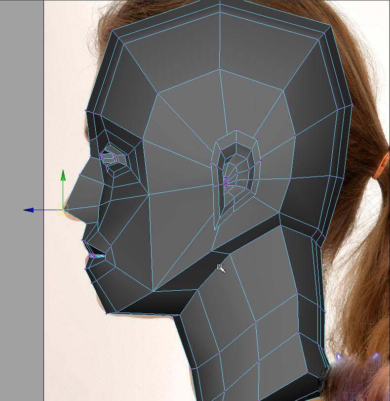 利用MAYA完成角色頭部建模  納金網(wǎng)