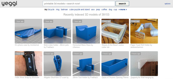 3D打印模型搜索引擎