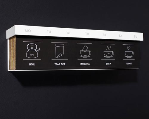 可溶解臺(tái)歷設(shè)計(jì)茶包 6